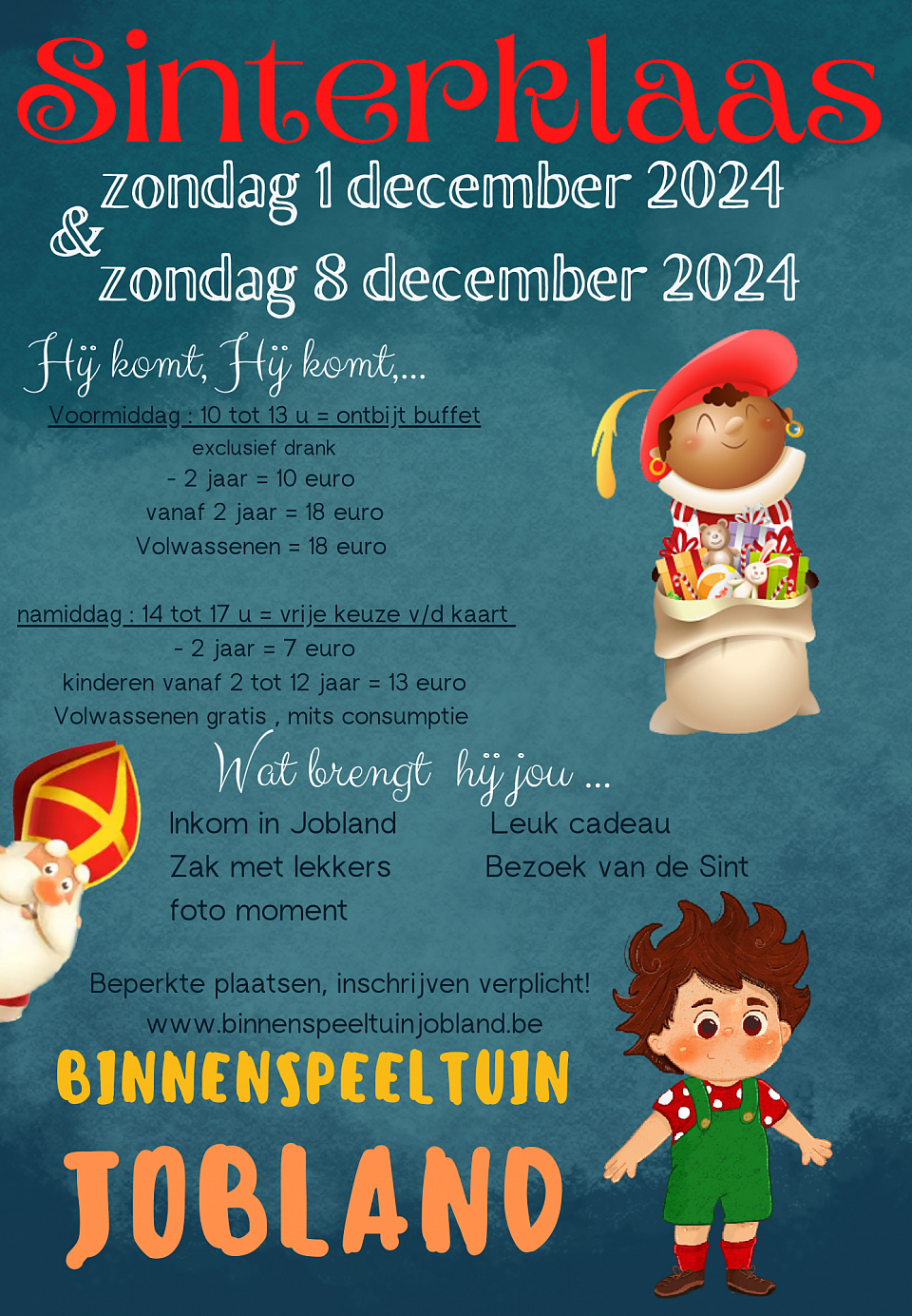 Sinterklaas in Jobland